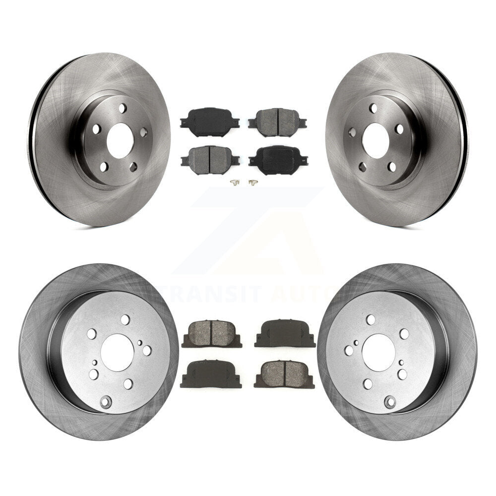 Transit Auto K8S-101134 Disc Brake Kit for 2005-2010 Scion tC - Front and Rear product image