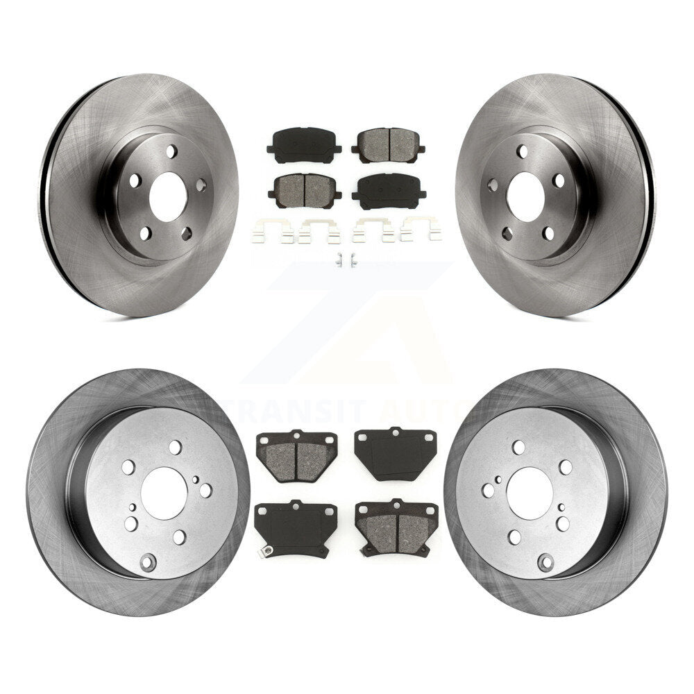 Transit Auto K8S-101135 Disc Brake Kit for 2003-2008 Toyota Corolla, Pontiac Vibe, Toyota Matrix - Front and Rear product image