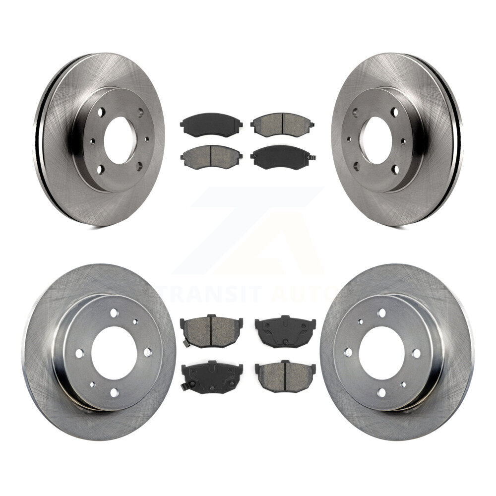 Transit Auto K8S-101138 Disc Brake Kit for 1998-2001 Hyundai Tiburon, Hyundai Elantra - Front and Rear product image