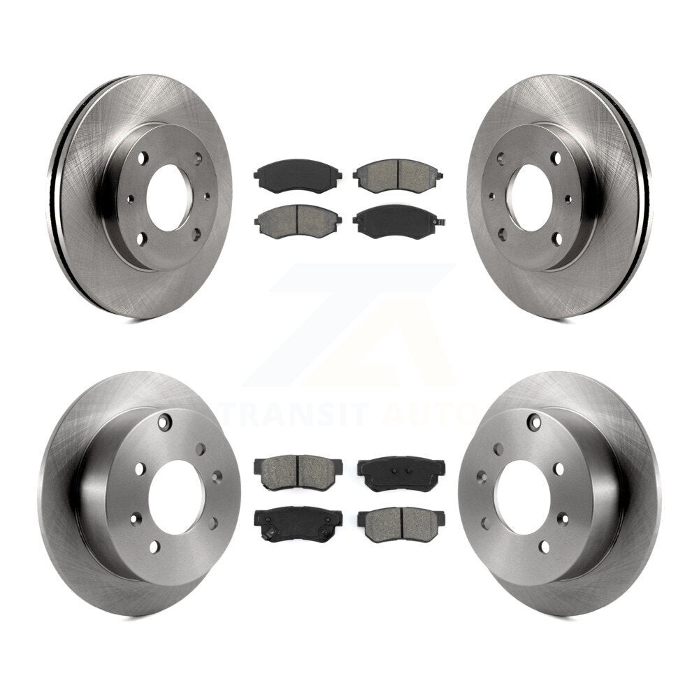 Transit Auto K8S-101139 Disc Brake Kit for 1999-2000 Hyundai Sonata - Front and Rear product image