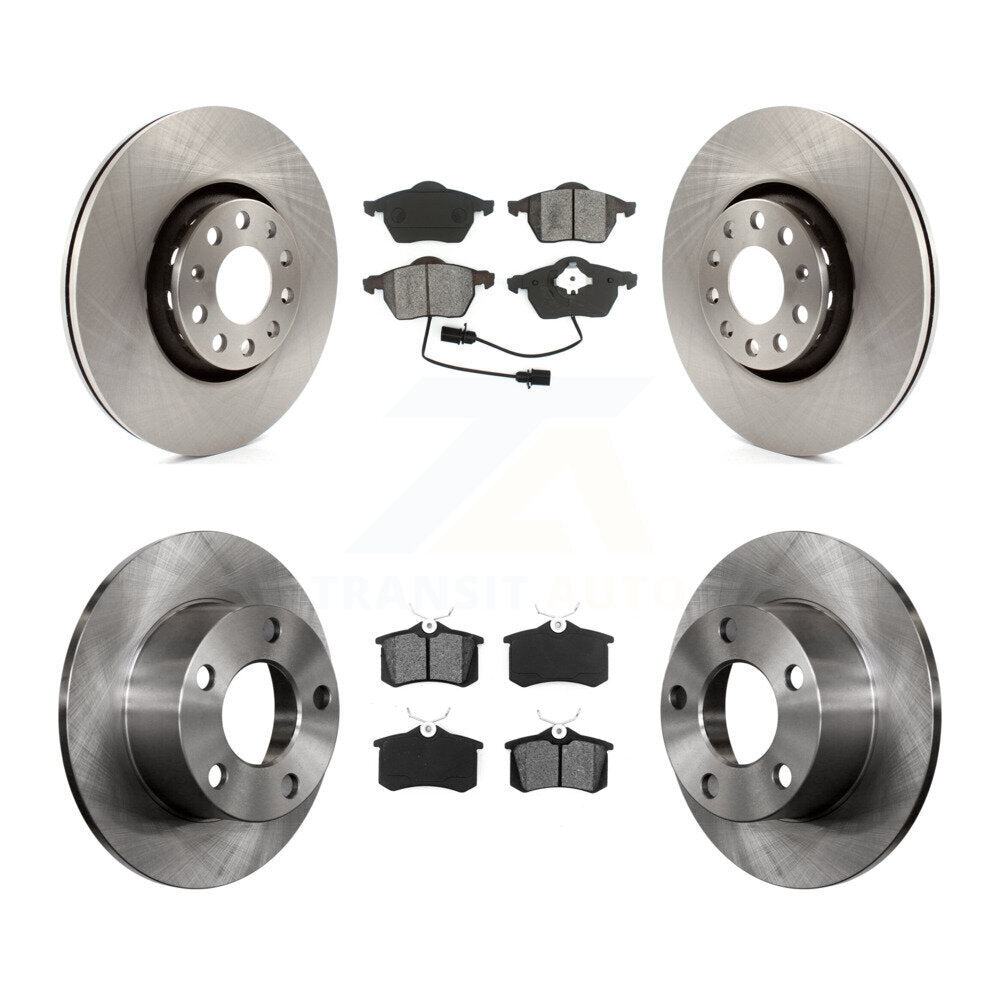Transit Auto K8S-101140 Disc Brake Kit for 2000-2004 Audi A6 - Front and Rear product image