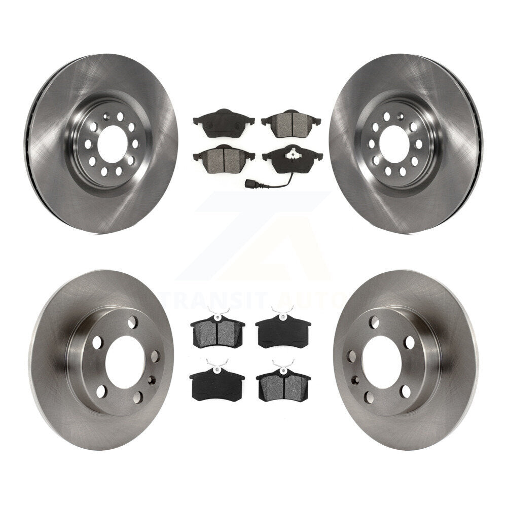 Transit Auto K8S-101143 Disc Brake Kit for 2000-2006 Audi TT - Front and Rear product image