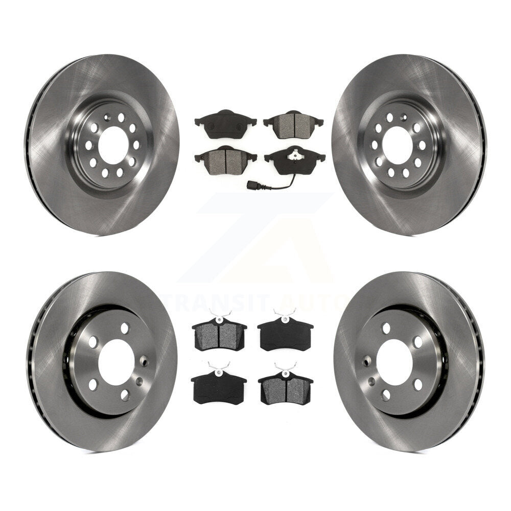 Transit Auto K8S-101145 Disc Brake Kit for 2001-2006 Audi TT Quattro, Volkswagen Golf - Front and Rear product image