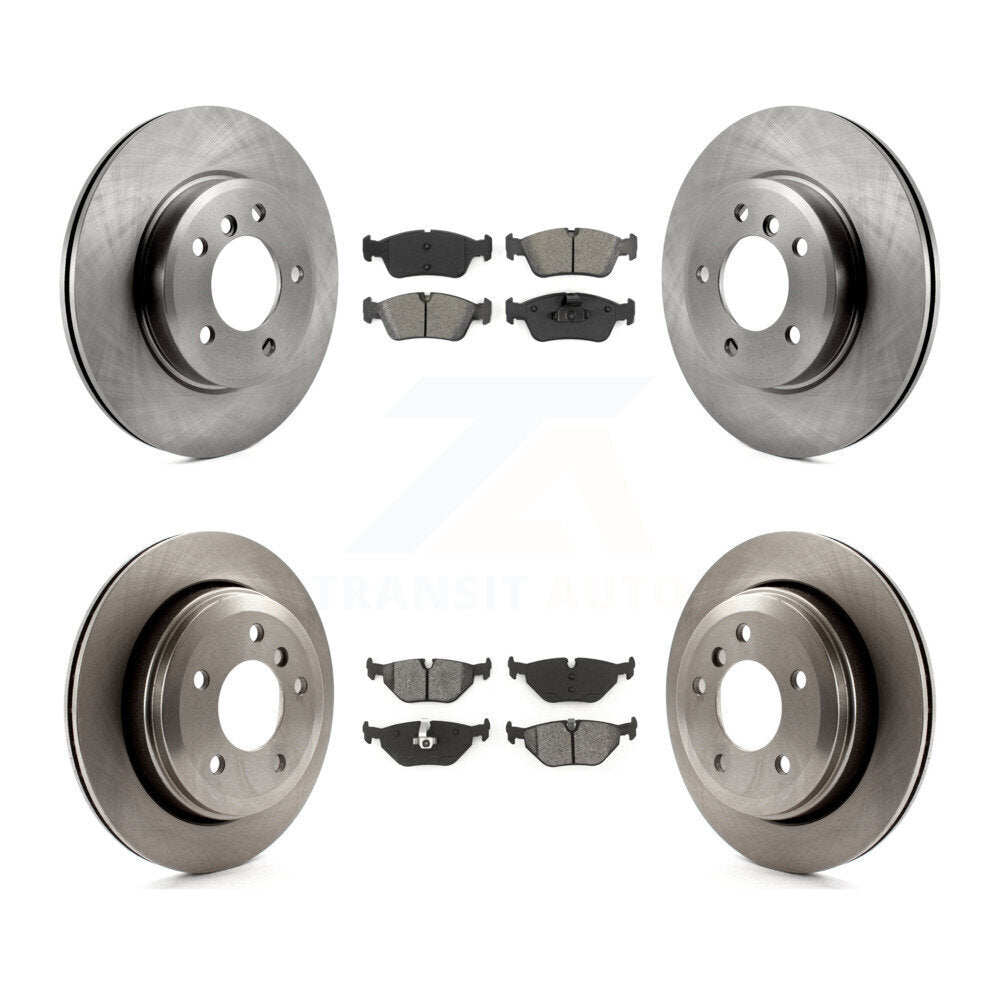 Transit Auto K8S-101147 Disc Brake Kit for 2001-2005 BMW 325xi - Front and Rear product image
