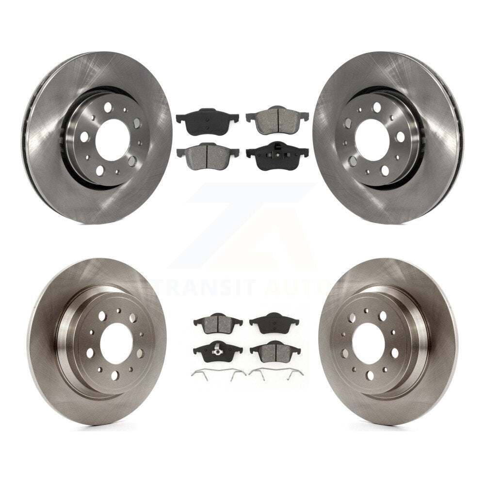 Transit Auto K8S-101156 Disc Brake Kit for 1999-2009 Volvo S60, Volvo S80, Volvo V70 & more - Front and Rear product image