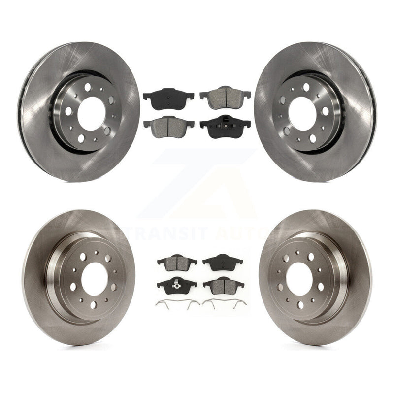 Transit Auto K8S-101156 Disc Brake Kit for 1999-2009 Volvo S60, Volvo S80, Volvo V70 & more - Front and Rear product image
