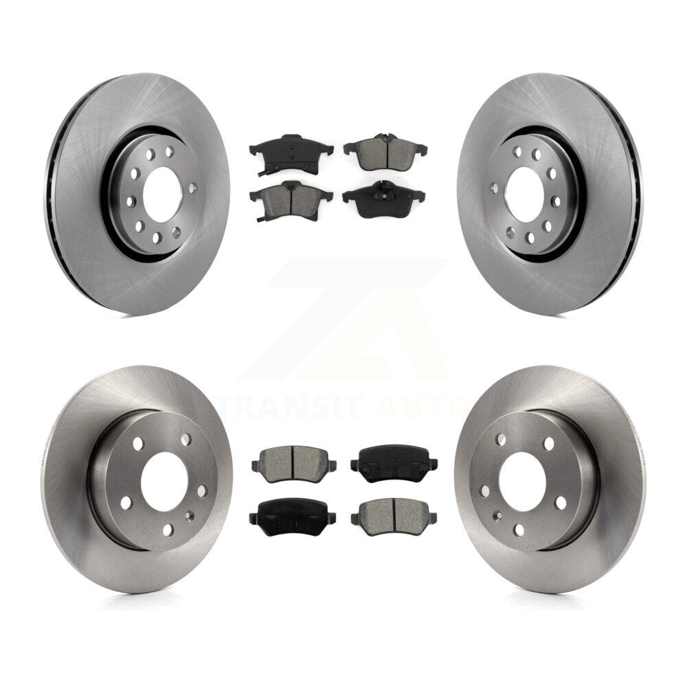 Transit Auto K8S-101158 Disc Brake Kit for 2008-2009 Saturn Astra - Front and Rear product image