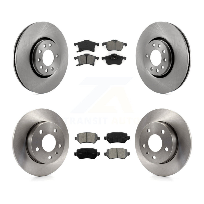 Transit Auto K8S-101158 Disc Brake Kit for 2008-2009 Saturn Astra - Front and Rear product image