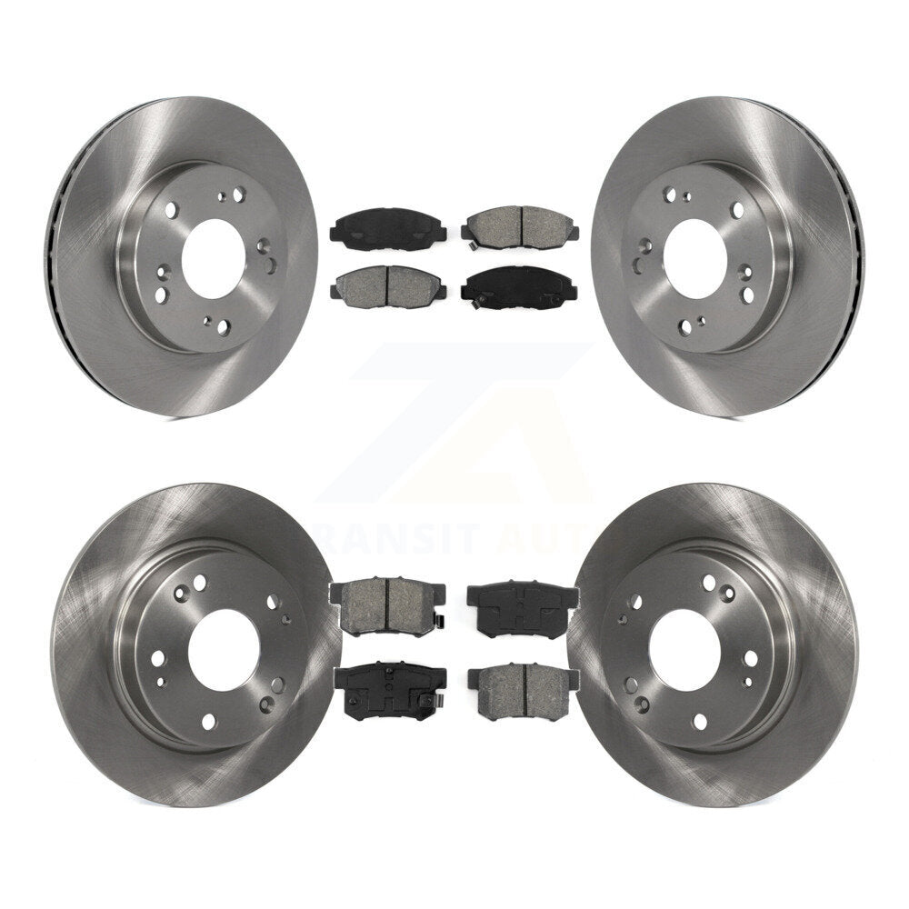 Transit Auto K8S-101161 Disc Brake Kit for 2006-2011 Honda Civic - Front and Rear product image