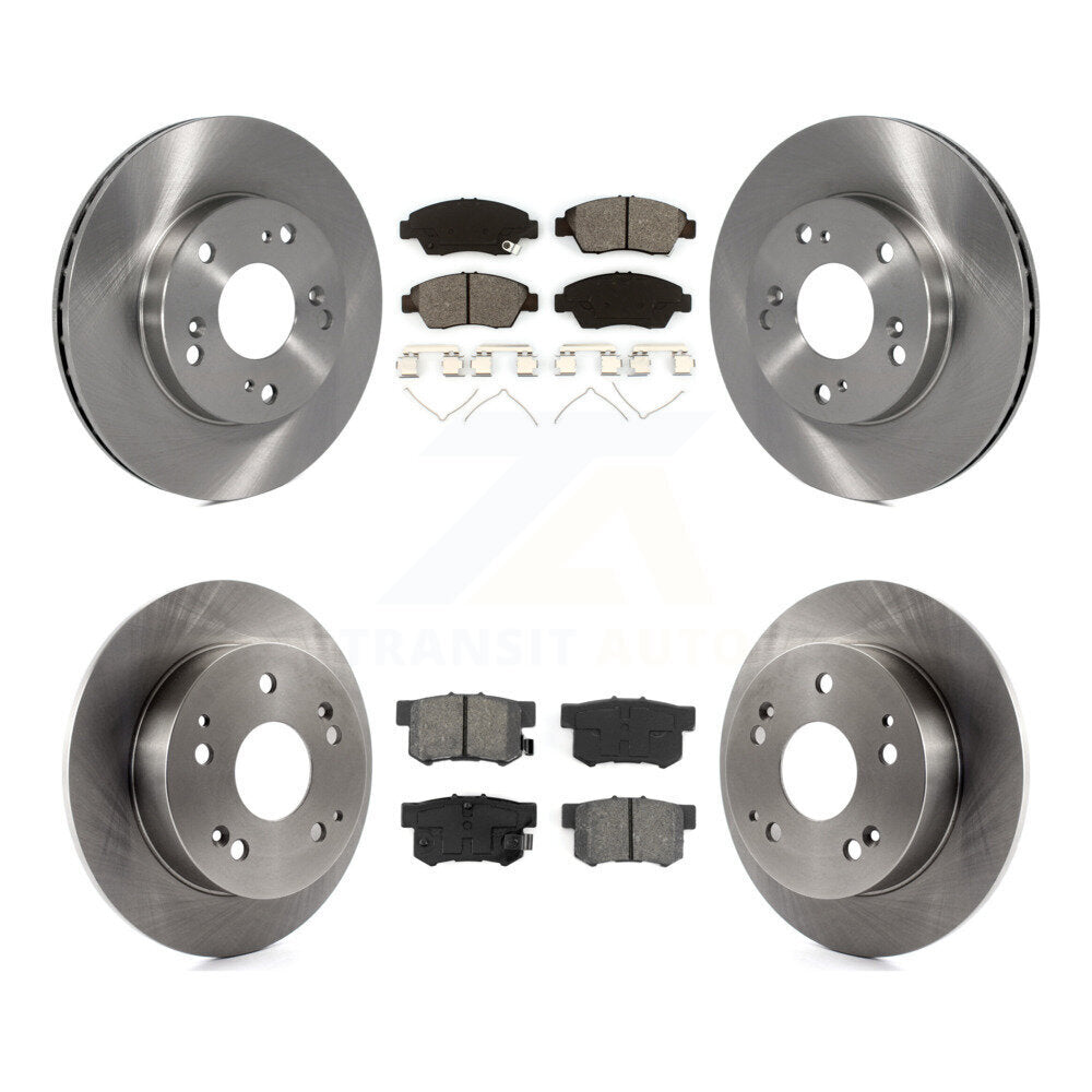 Transit Auto K8S-101162 Disc Brake Kit for 2002-2006 Honda Civic, Acura RSX - Front and Rear product image