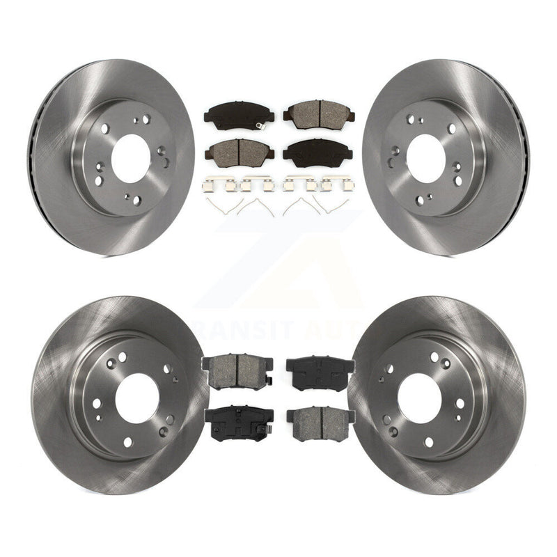 Transit Auto K8S-101163 Disc Brake Kit for 2009-2011 Honda Civic - Front and Rear product image
