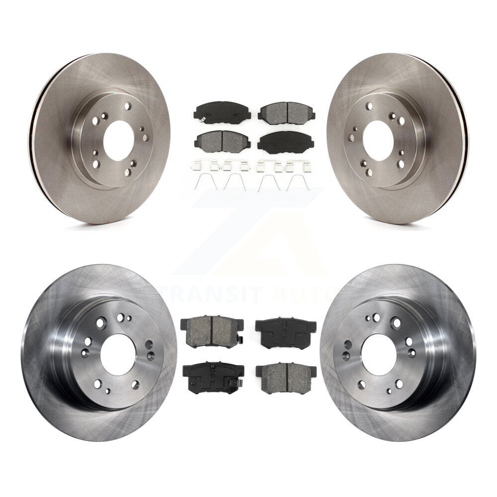 Transit Auto K8S-101166 Disc Brake Kit for 2002-2004 Honda CR-V - Front and Rear product image