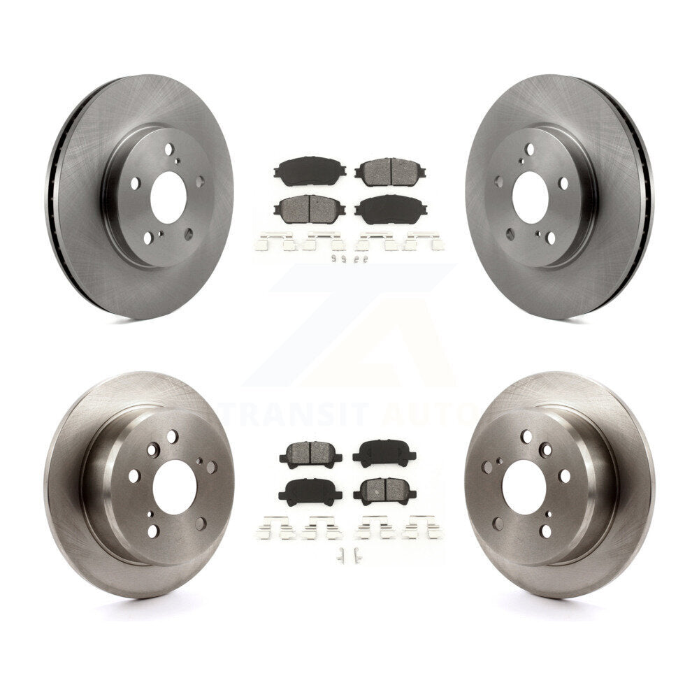 Transit Auto K8S-101169 Disc Brake Kit for 2004-2008 Toyota Avalon, Toyota Solara - Front and Rear product image