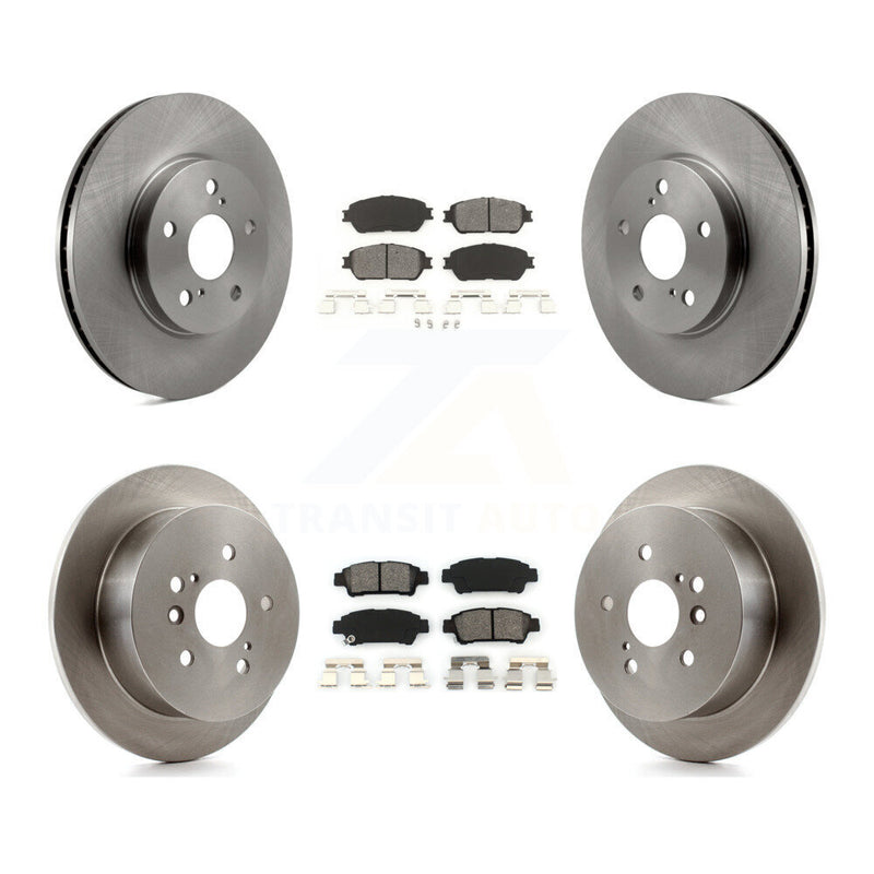 Transit Auto K8S-101171 Disc Brake Kit for 2004-2010 Toyota Sienna - Front and Rear product image