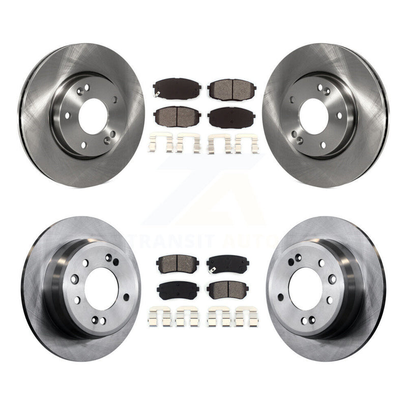 Transit Auto K8S-101174 Disc Brake Kit for 2009-2012 Hyundai Elantra - Front and Rear product image