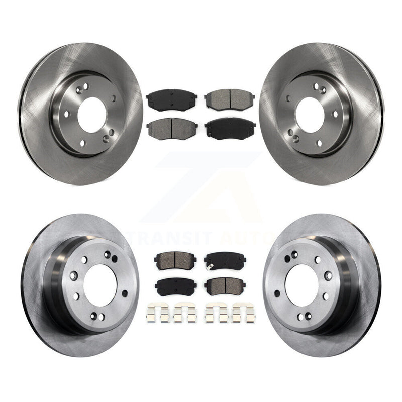 Transit Auto K8S-101175 Disc Brake Kit for 2010-2012 Kia Sportage, Hyundai Tucson - Front and Rear product image