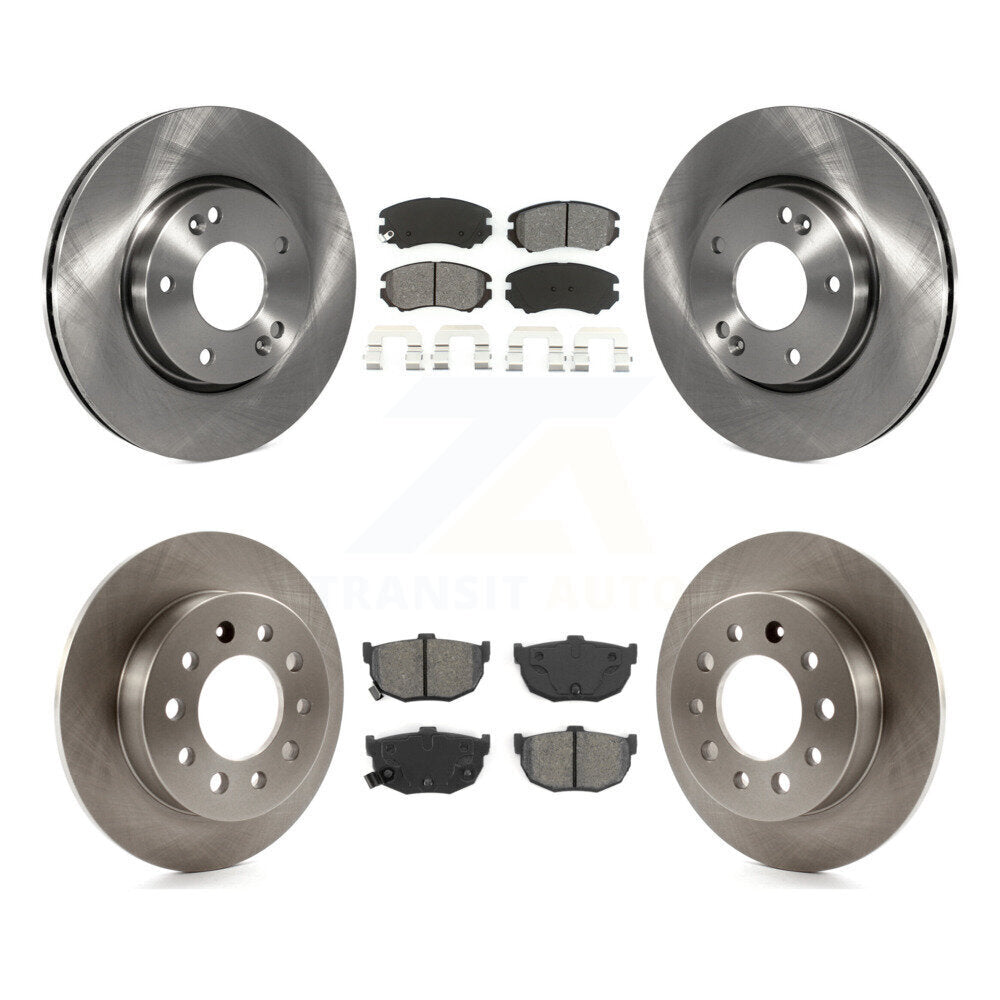 Transit Auto K8S-101176 Disc Brake Kit for 2003-2008 Hyundai Tiburon - Front and Rear product image