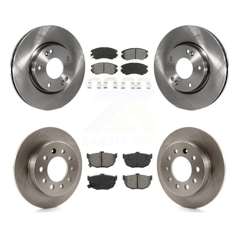 Transit Auto K8S-101176 Disc Brake Kit for 2003-2008 Hyundai Tiburon - Front and Rear product image