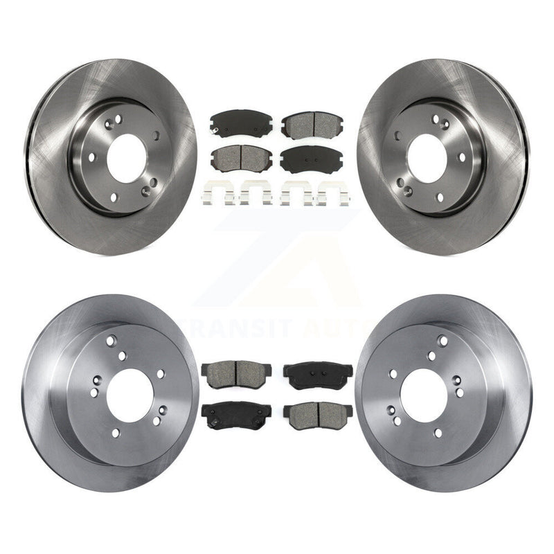 Transit Auto K8S-101177 Disc Brake Kit for 2005-2010 Hyundai Tucson, Kia Sportage - Front and Rear product image