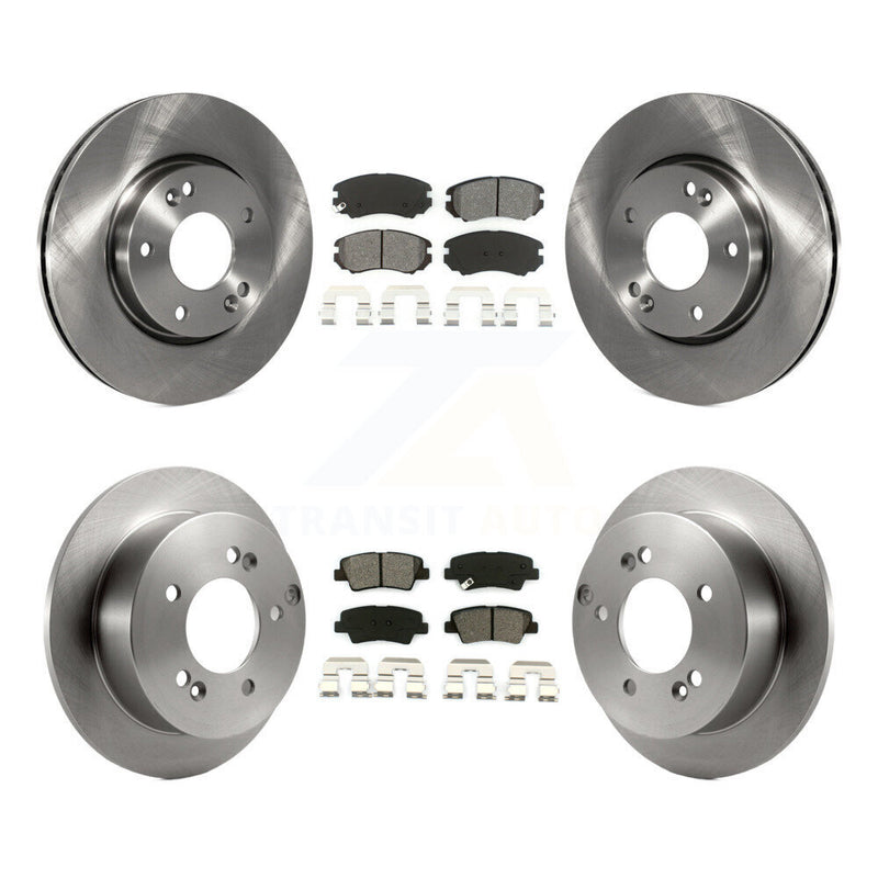Transit Auto K8S-101178 Disc Brake Kit for 2008-2010 Hyundai Sonata - Front and Rear product image