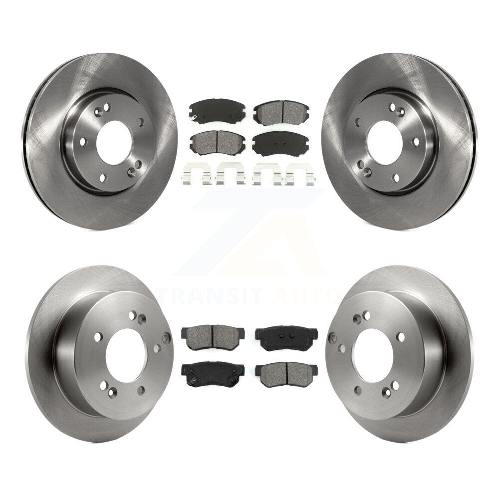 Transit Auto K8S-101179 Disc Brake Kit for 2005-2010 Hyundai Sonata, Kia Magentis, Kia Optima & more - Front and Rear product image