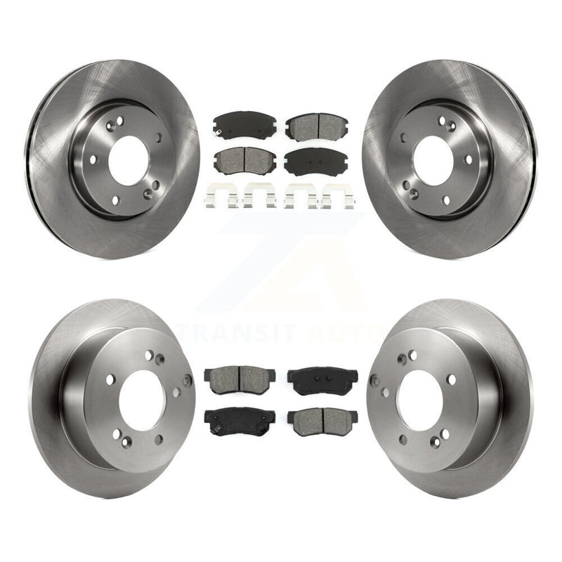 Transit Auto K8S-101179 Disc Brake Kit for 2005-2010 Hyundai Sonata, Kia Magentis, Kia Optima & more - Front and Rear product image