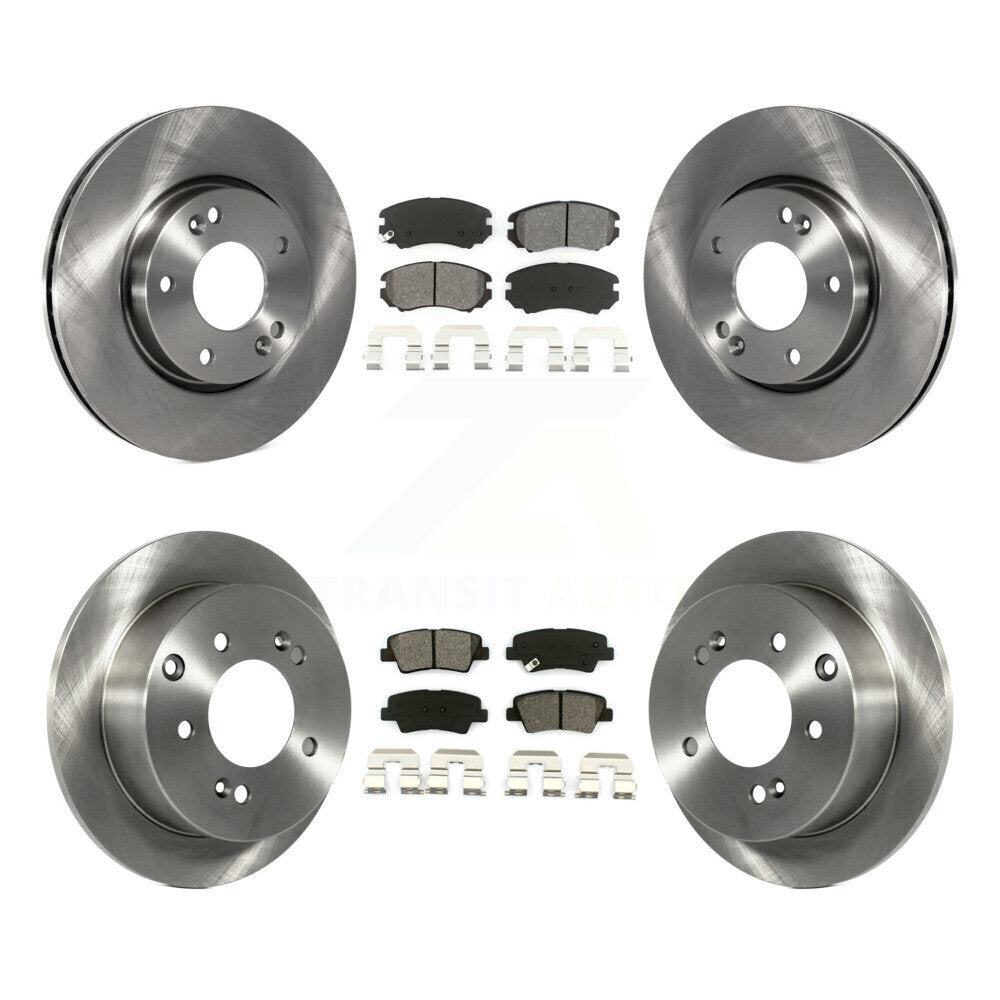 Transit Auto K8S-101180 Disc Brake Kit for 2012-2013 Kia Soul - Front and Rear product image