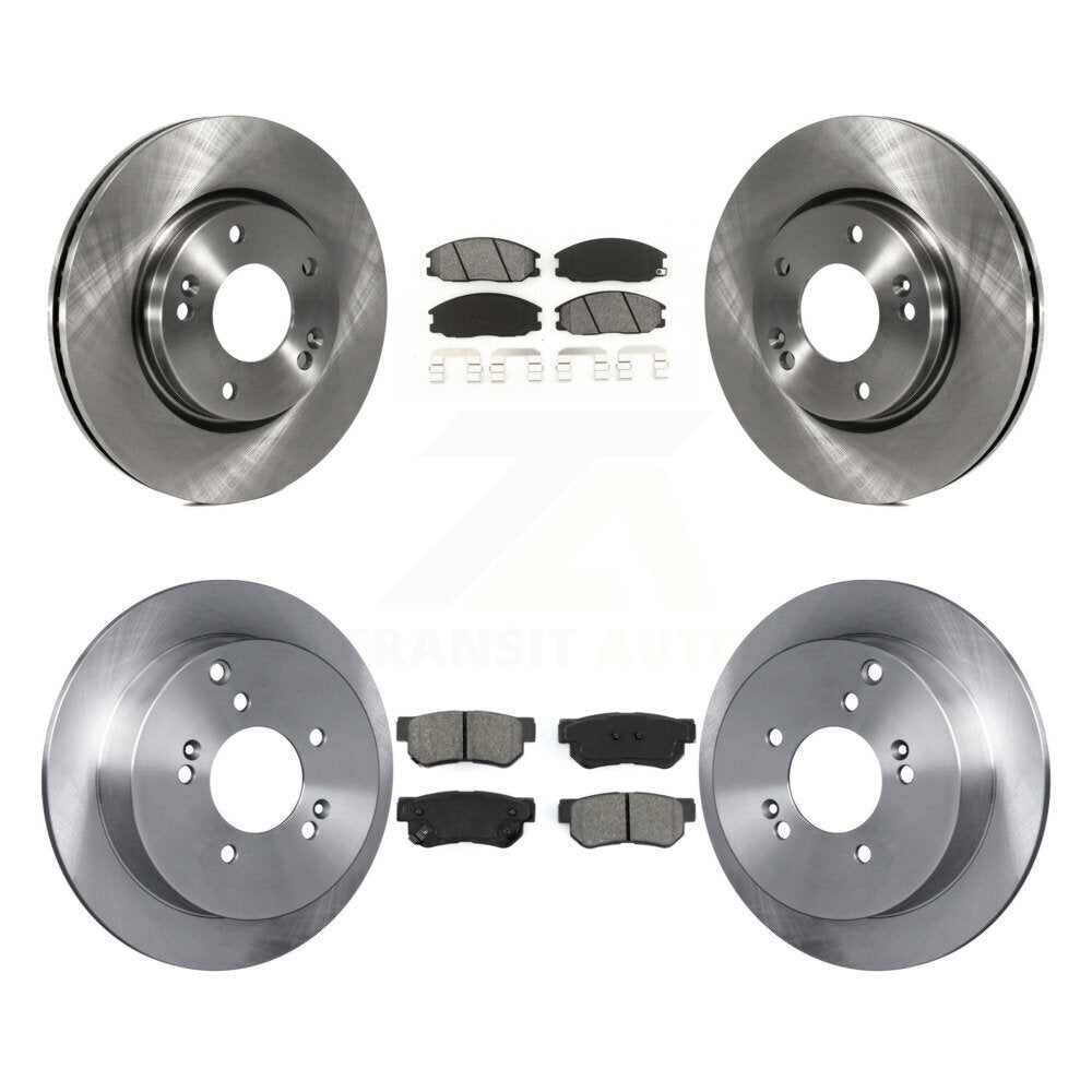 Transit Auto K8S-101181 Disc Brake Kit for 2001-2006 Hyundai Santa Fe - Front and Rear product image