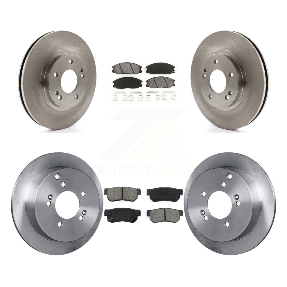 Transit Auto K8S-101182 Disc Brake Kit for 2001-2006 Hyundai Santa Fe - Front and Rear product image