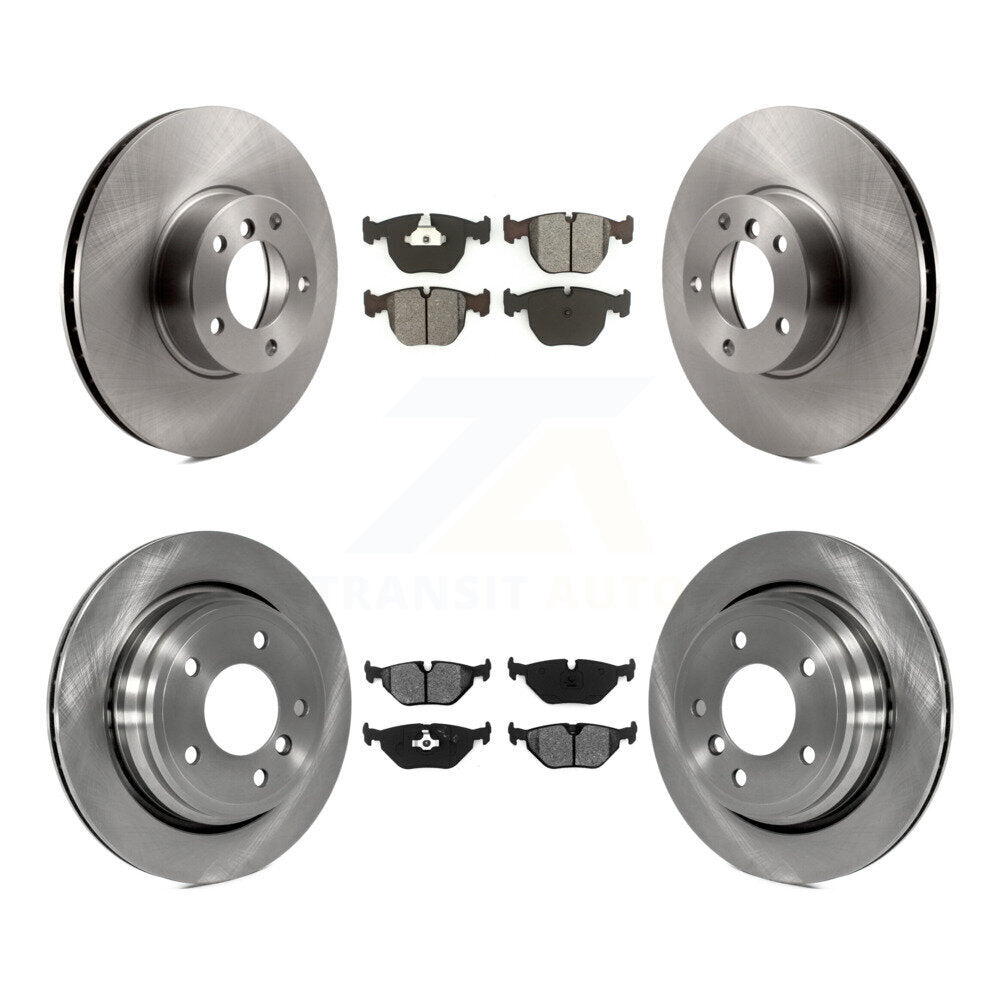 Transit Auto K8S-101184 Disc Brake Kit for 2000-2003 BMW 530i, BMW 540i - Front and Rear product image