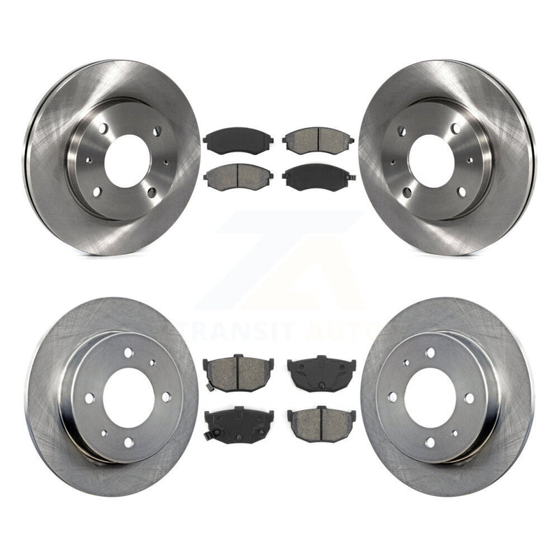 Transit Auto K8S-101190 Disc Brake Kit for 2001-2006 Hyundai Elantra - Front and Rear product image