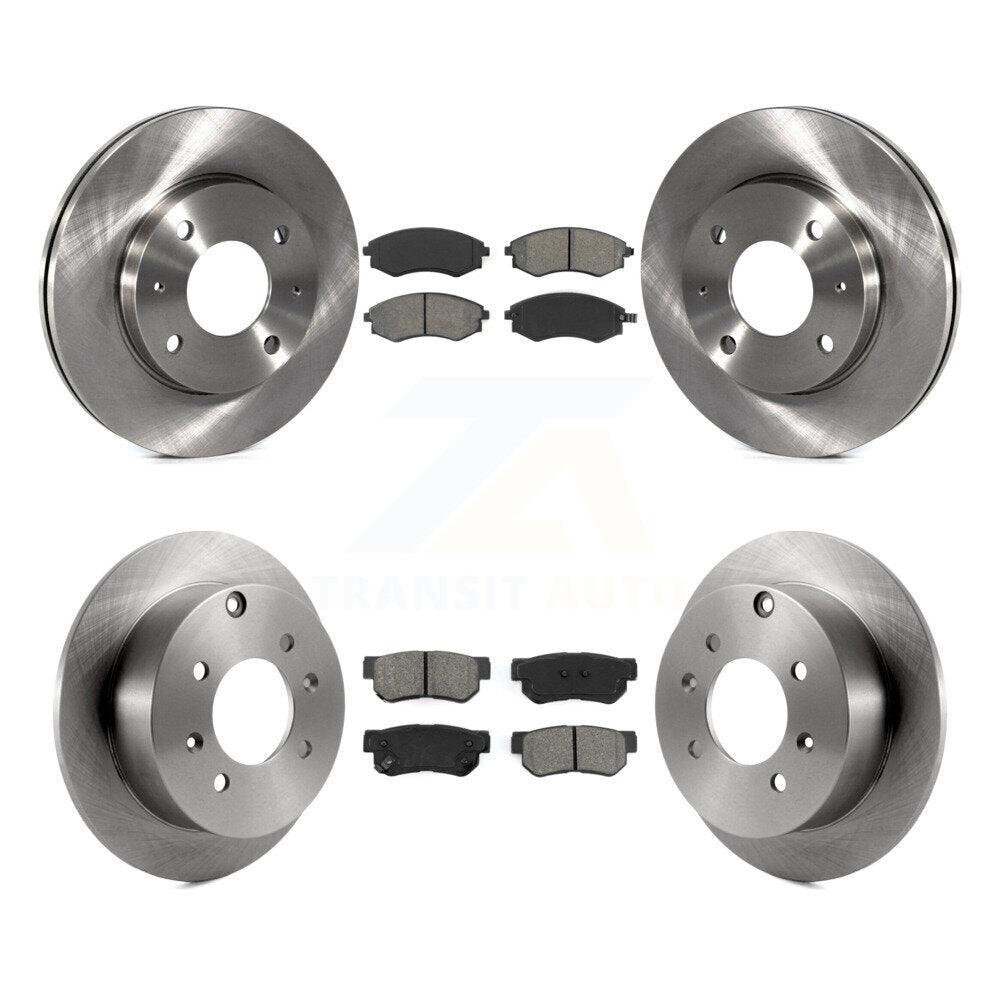 Transit Auto K8S-101191 Disc Brake Kit for 2001-2003 Kia Magentis, Kia Optima, Hyundai Sonata - Front and Rear product image