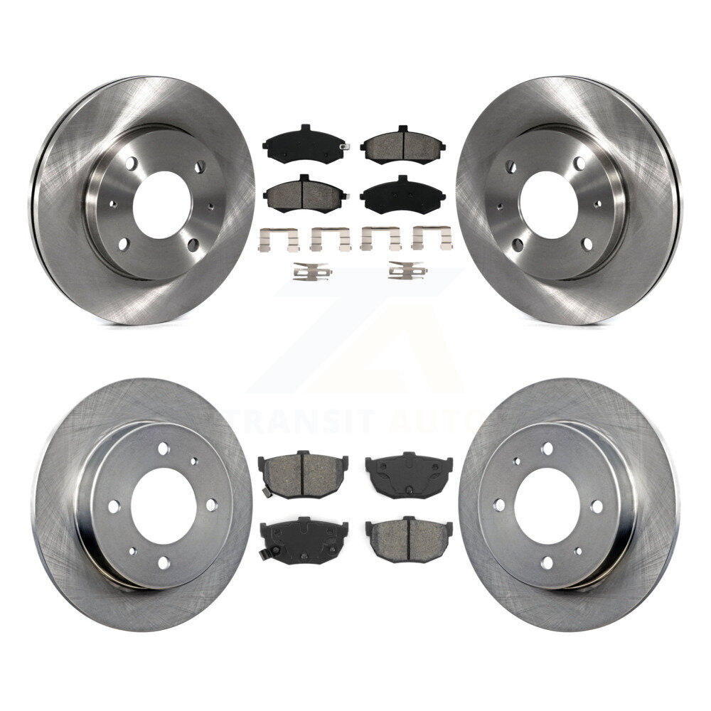 Transit Auto K8S-101192 Disc Brake Kit for 2002-2005 Hyundai Elantra - Front and Rear product image