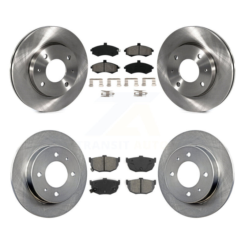 Transit Auto K8S-101192 Disc Brake Kit for 2002-2005 Hyundai Elantra - Front and Rear product image