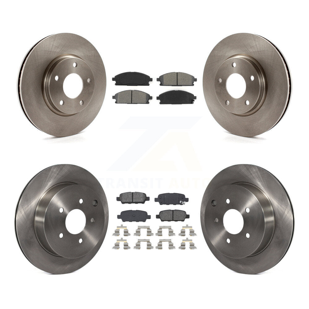 Transit Auto K8S-101195 Disc Brake Kit for 2004-2009 Nissan Quest - Front and Rear product image