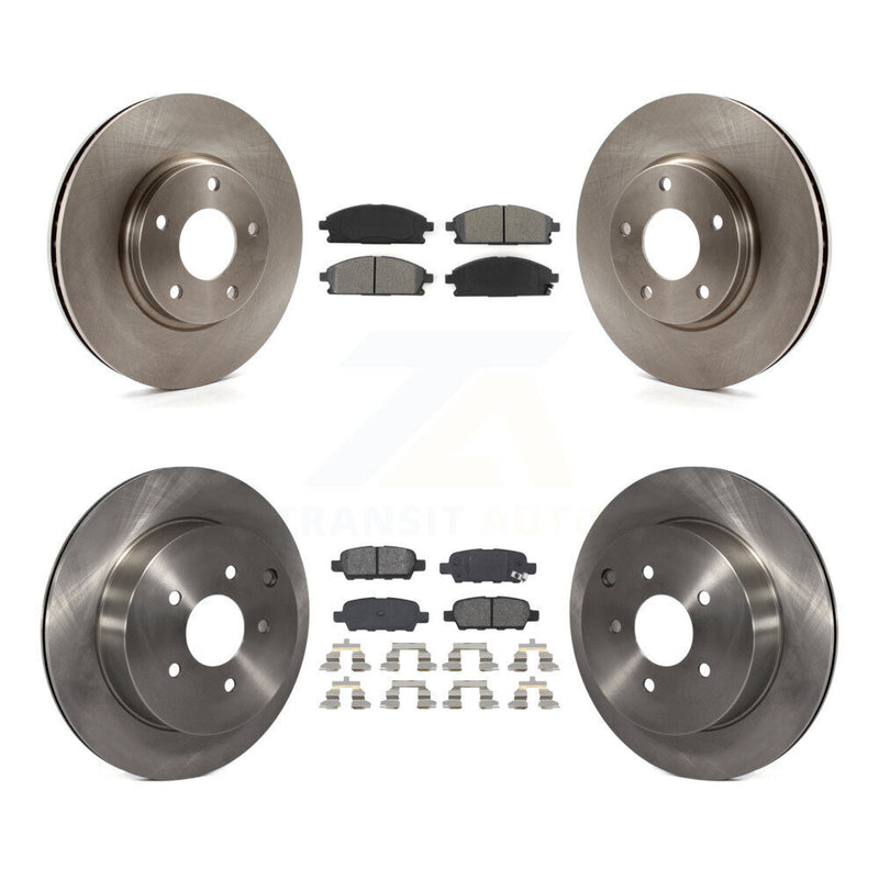 Transit Auto K8S-101195 Disc Brake Kit for 2004-2009 Nissan Quest - Front and Rear product image