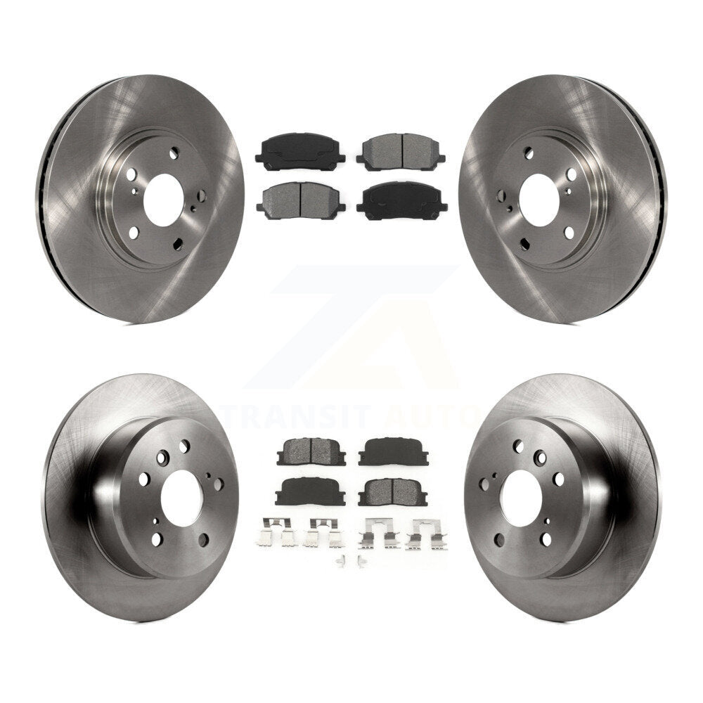 Transit Auto K8S-101211 Disc Brake Kit for 2001-2003 Toyota Highlander - Front and Rear product image