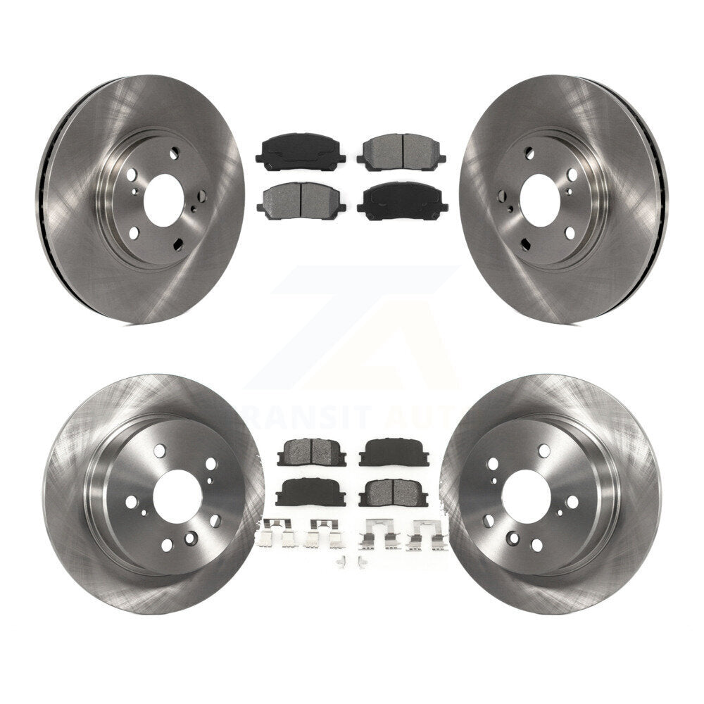 Transit Auto K8S-101212 Disc Brake Kit for 2001-2003 Toyota Highlander - Front and Rear product image