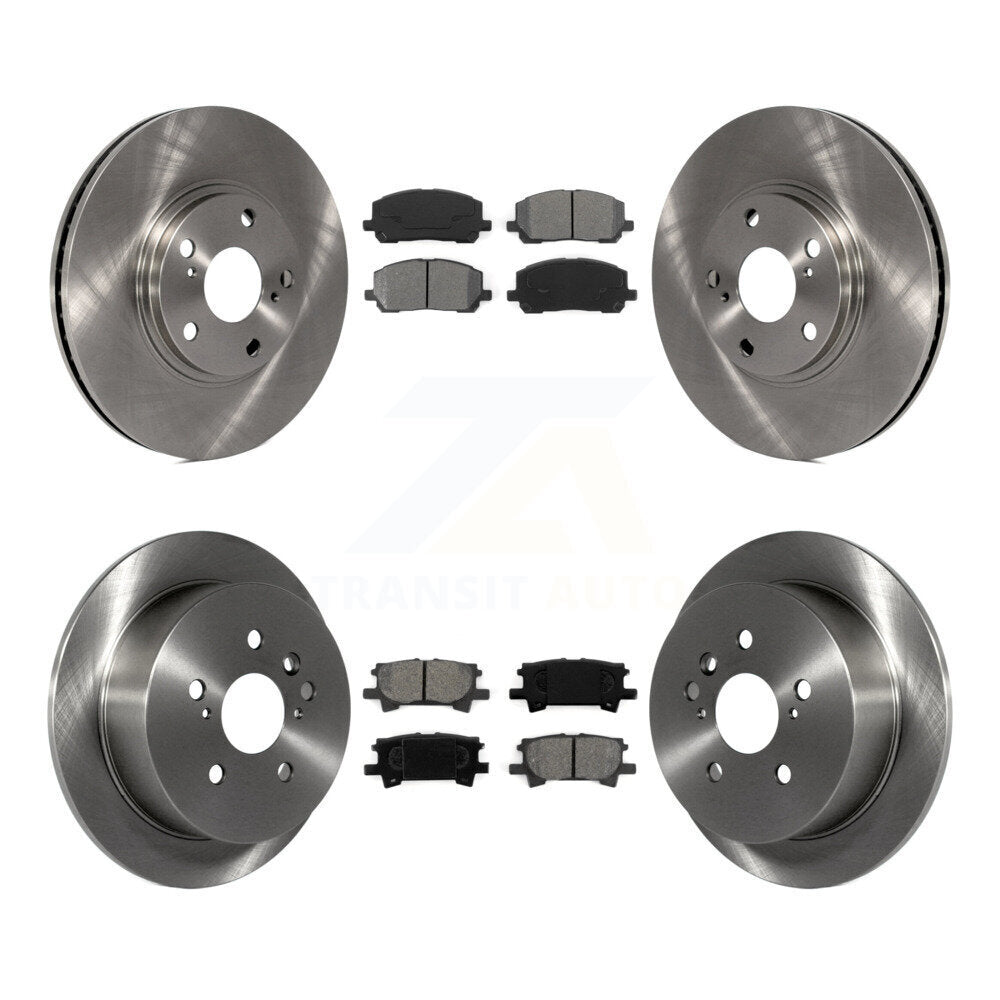 Transit Auto K8S-101213 Disc Brake Kit for 2004-2007 Toyota Highlander - Front and Rear product image