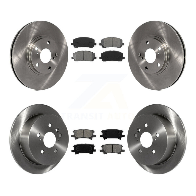Transit Auto K8S-101213 Disc Brake Kit for 2004-2007 Toyota Highlander - Front and Rear product image