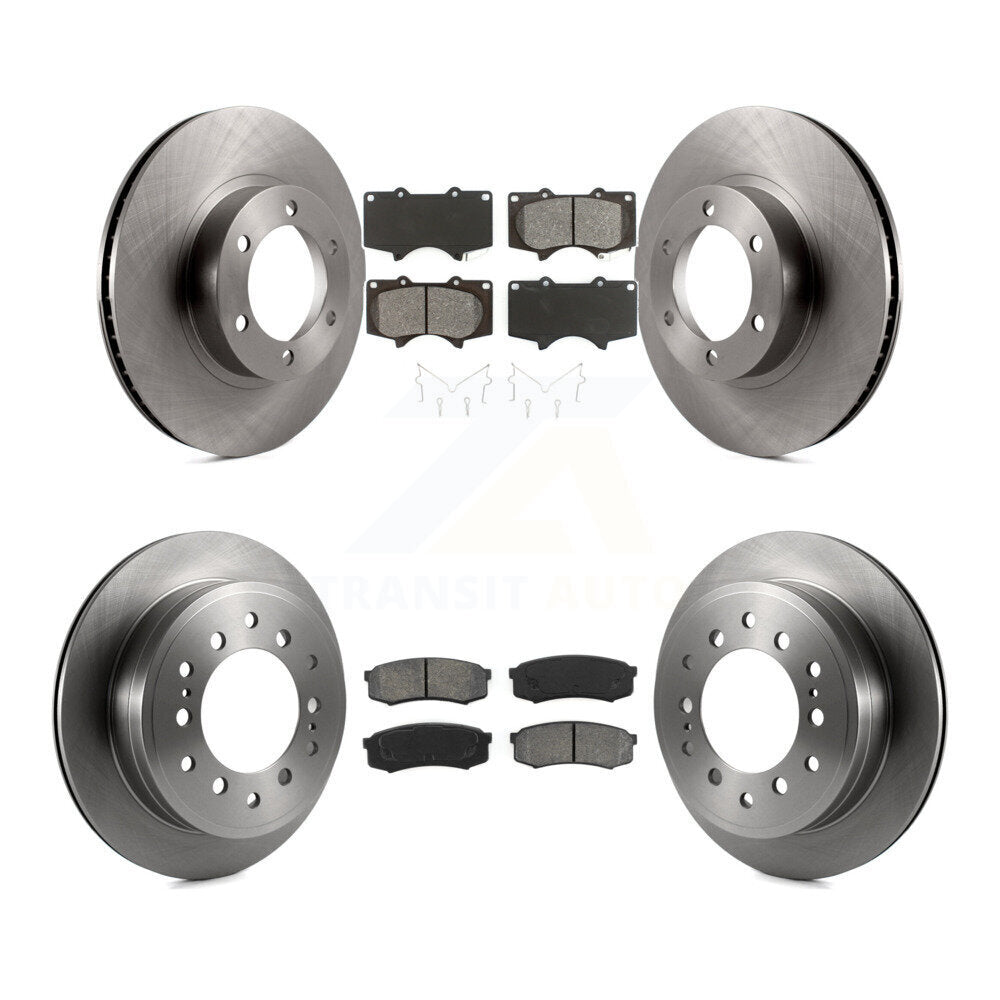 Transit Auto K8S-101214 Disc Brake Kit for 2003-2009 Toyota 4Runner, Lexus GX470 - Front and Rear product image