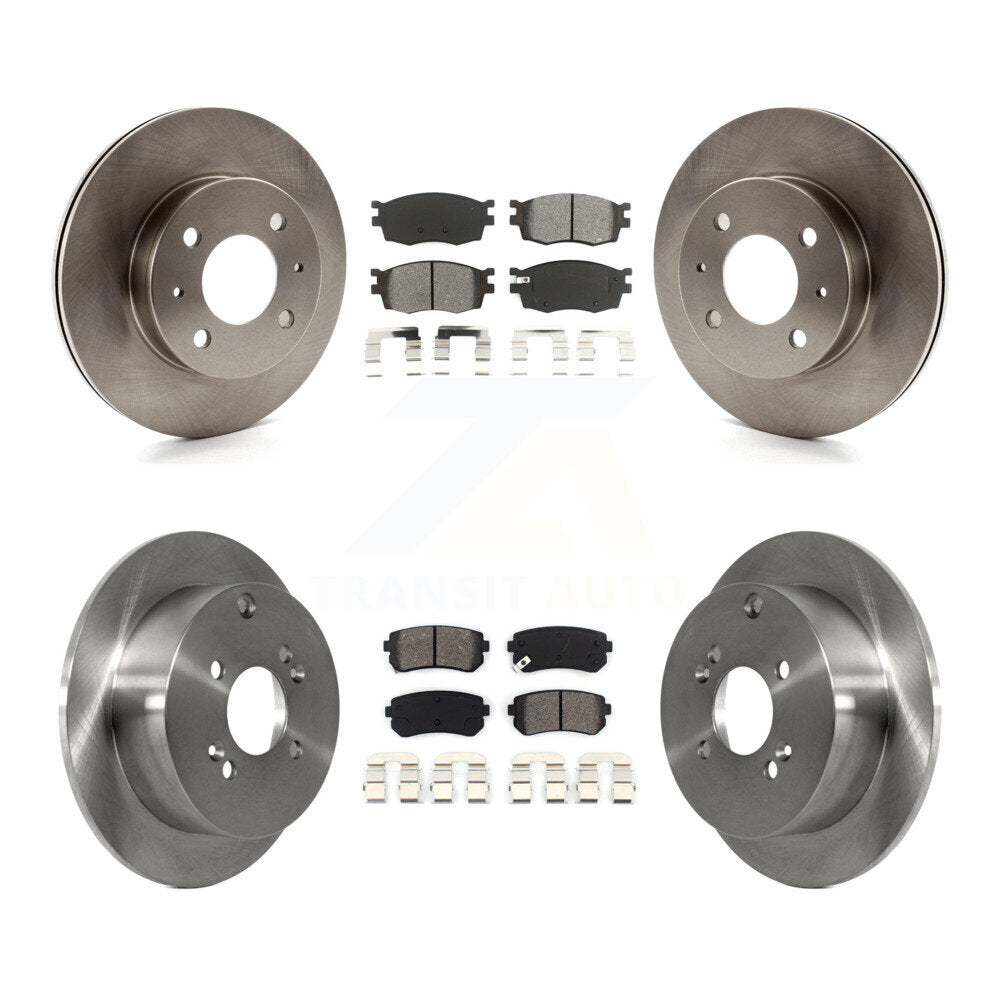 Transit Auto K8S-101216 Disc Brake Kit for 2006 Hyundai Accent - Front and Rear product image