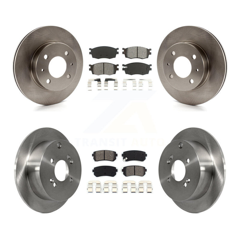 Transit Auto K8S-101216 Disc Brake Kit for 2006 Hyundai Accent - Front and Rear product image