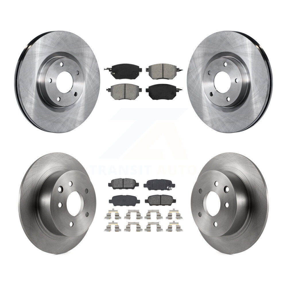 Transit Auto K8S-101224 Disc Brake Kit for 2004-2005 Nissan Altima, Nissan Maxima - Front and Rear product image