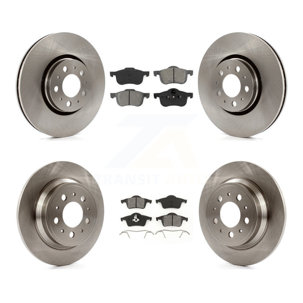 Transit Auto K8S-101230 Disc Brake Kit for 2008 Volvo S60 - Front and Rear product image