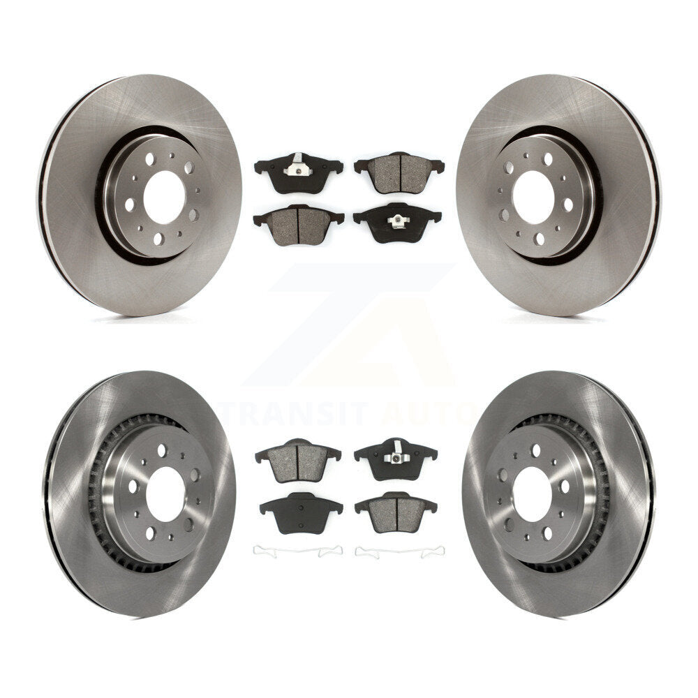 Transit Auto K8S-101231 Disc Brake Kit for 2003-2014 Volvo XC90 - Front and Rear product image