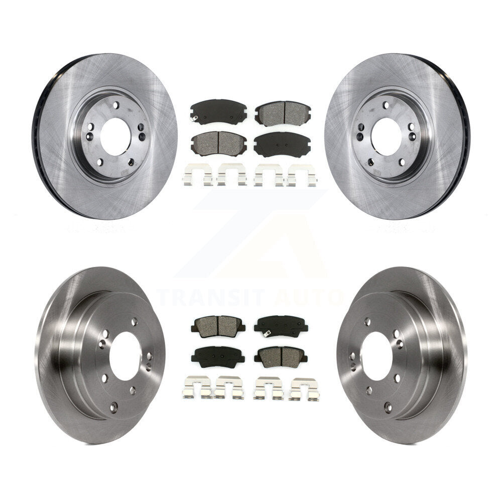 Transit Auto K8S-101234 Disc Brake Kit for 2007-2010 Hyundai Azera, Kia Amanti - Front and Rear product image