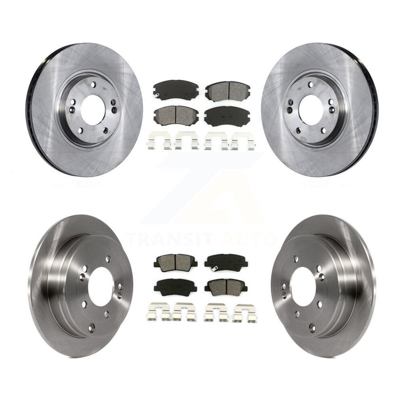 Transit Auto K8S-101234 Disc Brake Kit for 2007-2010 Hyundai Azera, Kia Amanti - Front and Rear product image