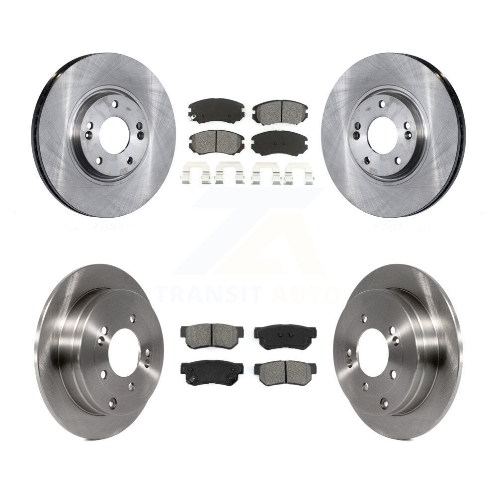 Transit Auto K8S-101235 Disc Brake Kit for 2006-2009 Hyundai Azera - Front and Rear product image