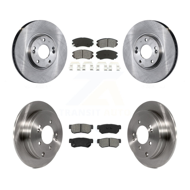 Transit Auto K8S-101235 Disc Brake Kit for 2006-2009 Hyundai Azera - Front and Rear product image